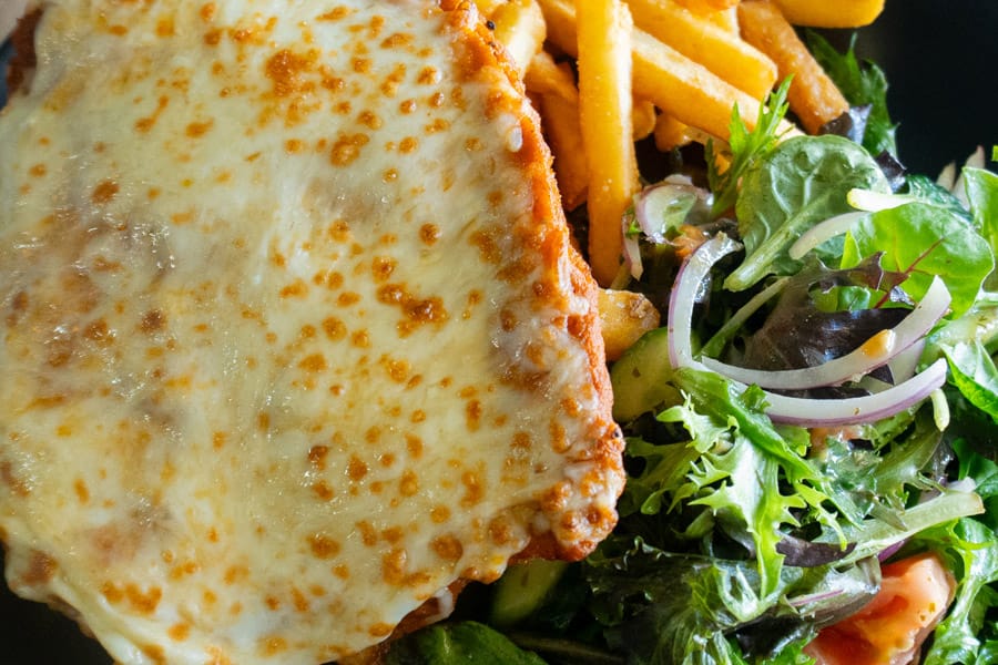 Chicken Parmi Special at OuttaBounds