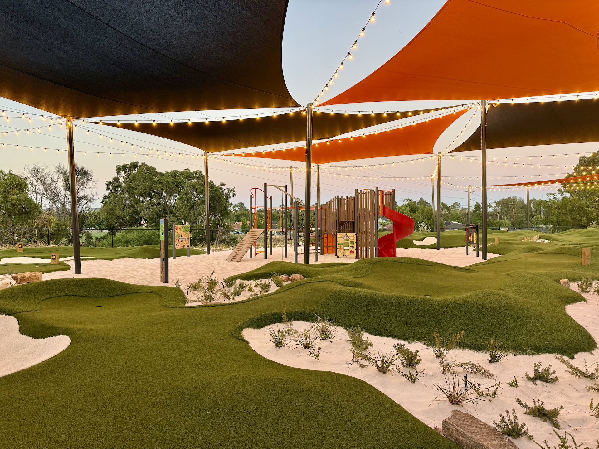 OuttaBounds' mini golf course in Perth