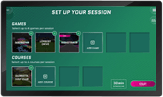 Demo of screen showing InRange Group Sessions
